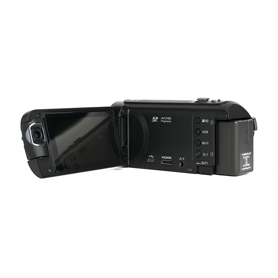 Handycam PANASONIC HC-W585 - depan